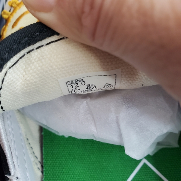 Vans Skate Slip-On Skateistan Checkerboard Men Size 12 - Picture 10 of 12